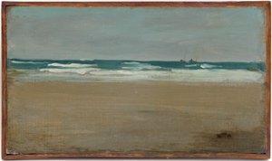 Rozzlobené moře od James Abbott McNeill Whistler