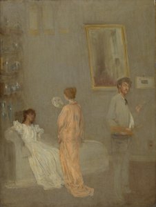 Umělec ve svém ateliéru od James McNeill Whistler
