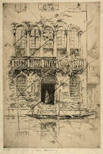 Balkón od James Abbott McNeill Whistler