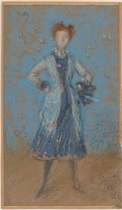 Modrá dívka od James Abbott McNeill Whistler
