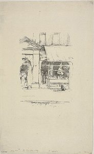 Řezníkův pes od James McNeill Whistler