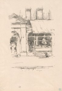 Řezníkův pes od James McNeill Whistler