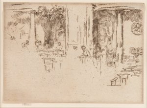 Kostel – Brusel (adorace) od James Abbott McNeill Whistler