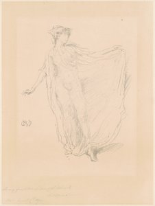 Tančící dívka od James Abbott McNeill Whistler