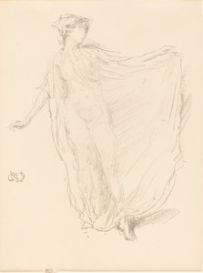 Tančící dívka od James Abbott McNeill Whistler