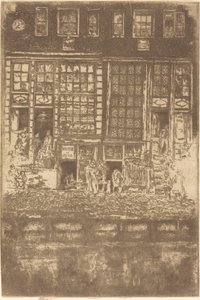 Vyšívaná opona od James Abbott McNeill Whistler