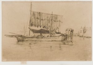 Rybářská loď od James Abbott McNeill Whistler