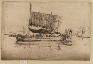 Rybářská loď od James Abbott McNeill Whistler