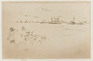 Flotila: Monitory od James Abbott McNeill Whistler
