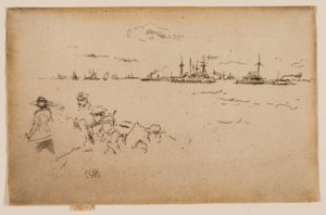 Flotila: Monitory od James Abbott McNeill Whistler