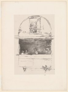 Forge, Passage du Dragon od James Abbott McNeill Whistler
