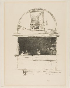 Forge, Passage du Dragon od James Abbott McNeill Whistler