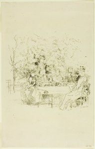 Zahrada od James Abbott McNeill Whistler