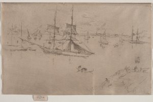 Laguna, poledne od James McNeill Whistler
