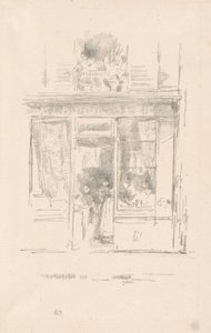 Prádelna: "Pradelna z Place Dauphine" od James Abbott McNeill Whistler