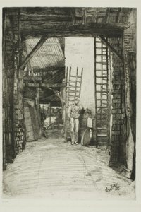 Vápenka od James Abbott McNeill Whistler