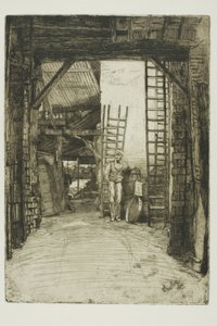 Vápenka od James Abbott McNeill Whistler