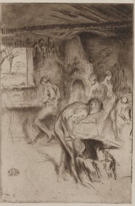 The Little Forge, Liverpool od James Abbott McNeill Whistler