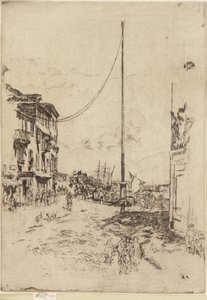 Malý stožár od James Abbott McNeill Whistler