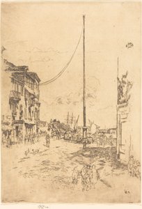 Malý stožár od James Abbott McNeill Whistler