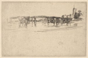 Malý Putney č. 1 od James Abbott McNeill Whistler