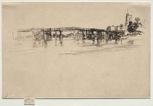 The Little Putney, č. 1 od James McNeill Whistler