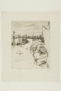 Malý Rotherhithe od James Abbott McNeill Whistler