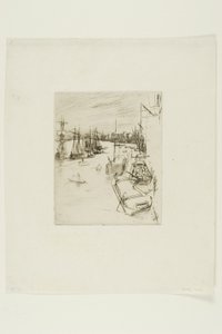 Malý Rotherhithe od James Abbott McNeill Whistler