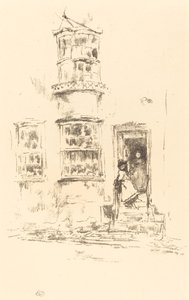 Malé kroky, Lyme Regis od James Abbott McNeill Whistler