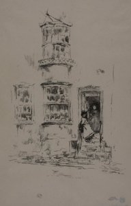 Malé kroky, Lyme Regis od James Abbott McNeill Whistler