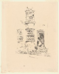 Malé kroky, Lyme Regis od James Abbott McNeill Whistler