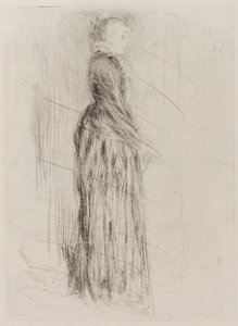 Malé sametové šaty od James Abbott McNeill Whistler