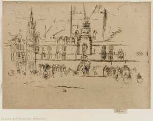 Trh, Bruggy od James Abbott McNeill Whistler