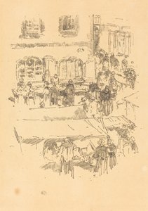 Tržiště, Vitre od James Abbott McNeill Whistler