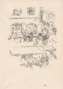 Tržiště, Vitre od James Abbott McNeill Whistler