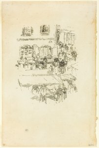 Tržiště, Vitre od James McNeill Whistler