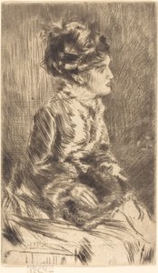 Muff od James Abbott McNeill Whistler