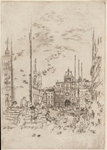 Piazzetta od James Abbott McNeill Whistler