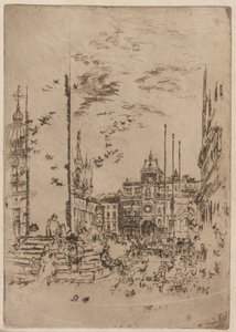 Piazzetta od James Abbott McNeill Whistler