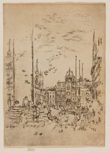 Piazzetta od James Abbott McNeill Whistler