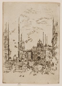 Piazzetta od James Abbott McNeill Whistler