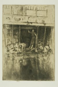 Pierrot od James Abbott McNeill Whistler