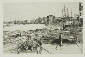 Bazén od James Abbott McNeill Whistler