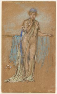 Fialová čepice od James Abbott McNeill Whistler