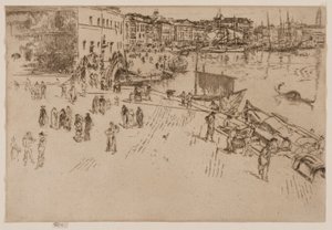 Riva od James Abbott McNeill Whistler