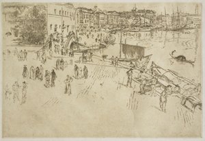 Riva, č. 1 od James McNeill Whistler