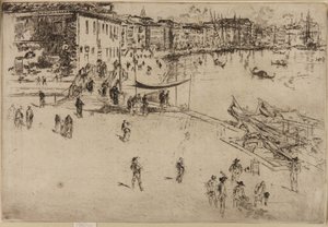 Riva, č. 2 od James Abbott McNeill Whistler
