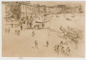 Riva, č. 2 od James Abbott McNeill Whistler