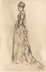 Hedvábné šaty od James Abbott McNeill Whistler