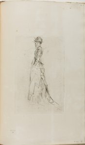 Hedvábné šaty od James Abbott McNeill Whistler